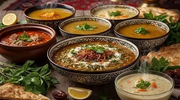 پیش غذاهای خوشمزه و سالم برای افطار: رازهای شله زرد و آش