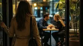 فیلم / همسرش ناگهان وارد کافه شد؛ پایان غیرمنتظره قرار عاشقانه مرد متأهل با زنی دیگر
