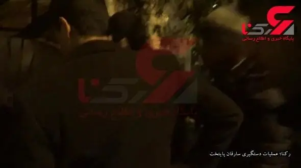 فیلم لحظه حمله شبانه پلیس تهران به خانه های مجردی اشرار / همه در خواب بودند که ..!