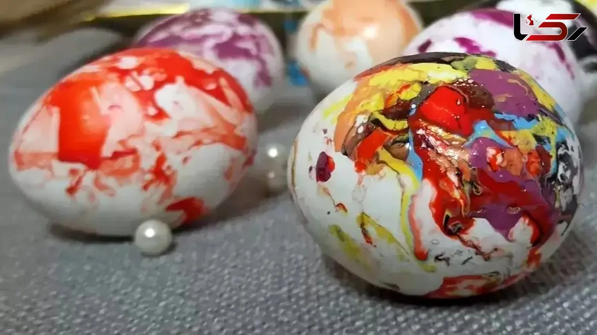 دیزاین تخم مرغ سفره هفت سین؛ ایده های شیک و رنگارنگ / فیلم