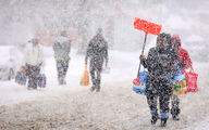 بوران و بارش برف مرگبار در نیویورک 