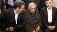 تصویری کمیاب از مرحوم عزت الله انتظامی میان احمدی نژاد و مشایی