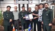 از ورزشکار بسیجی و نماینده ایران در مسابقات تکواندو دانشجویان جهان تجلیل شد