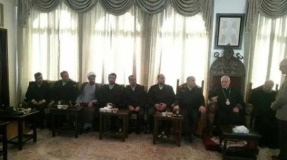 رئیس پلیس پایتخت با خلیفه ارامنه دیدار کرد