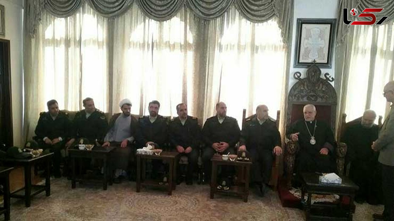 رئیس پلیس پایتخت با خلیفه ارامنه دیدار کرد