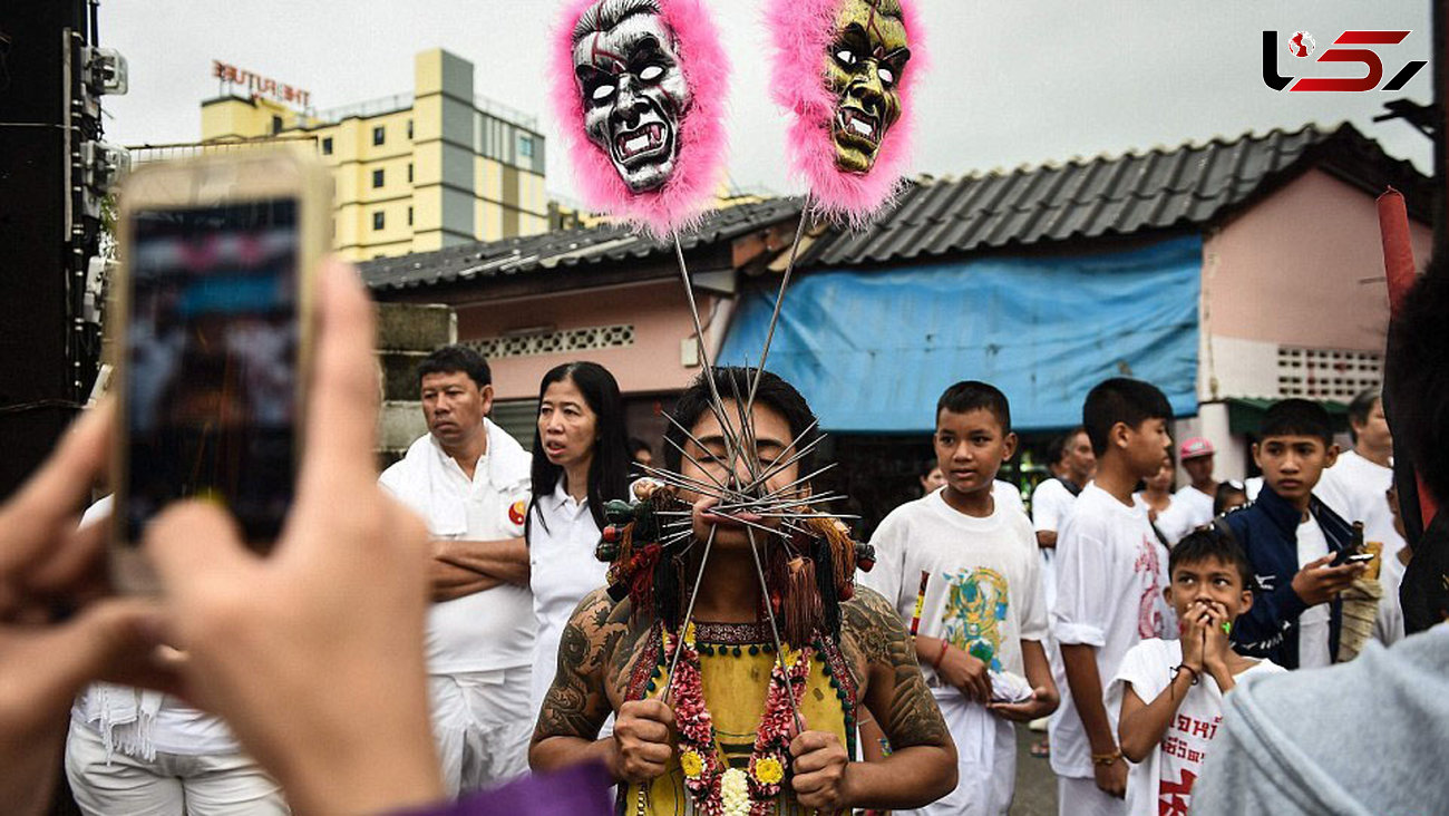 جشنواره ای وحشتناک در تایلند + تصاویر(+16) 