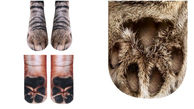 جوراب هایی به شکل پای حیوانات!