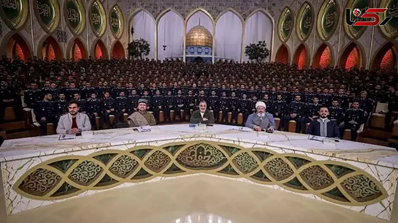 فیلم آوازخوانی باشکوه روحانی برنامه محفل روی آنتن زنده تلویزیون!