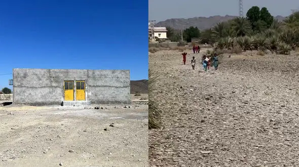 خیرین مدرسه ساختند، معلم نبود، دانش آموزان ترک تحصیل کردند! + فیلم