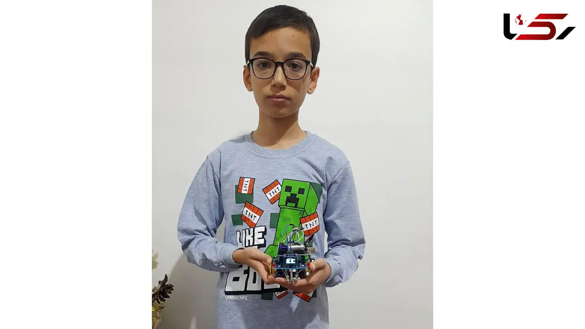 ساخت ربات خط خوان توسط عرفان وحدت خرم / فیلم