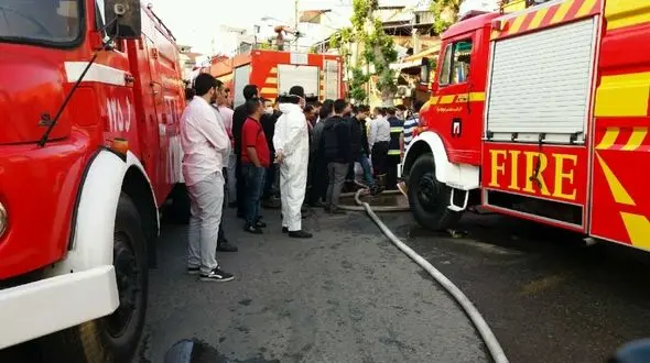 کله پزی و کفش فروشی در آتش سوخت / در صومعه سرا رخ داد + عکس