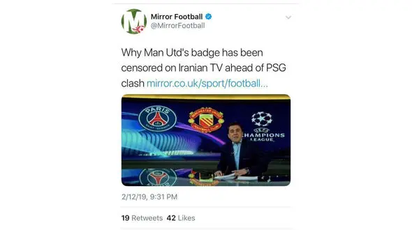 واکنش یک نشریه خارجی به صدا و سیمای ایران+عکس