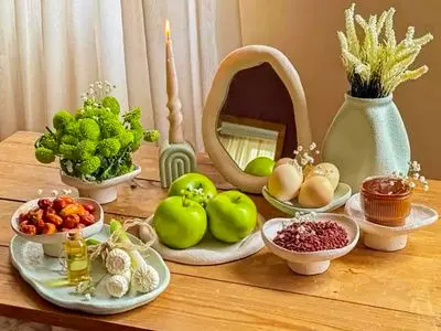 قاب عکس زیبا از علی دایی، مهدی مهدوی‌کیا، علیرضا جهانبخش، فرشته کریمی، حسین طیبی در هفت سین نوروز 1405