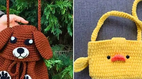 مدل‌ های جدید کیف بافتنی حیوانات؛ شیک و خاص برای همه