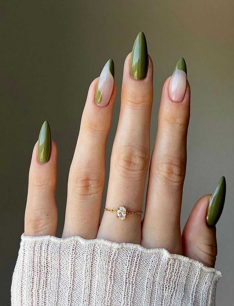 لاک ناخن ژل آیس سبز