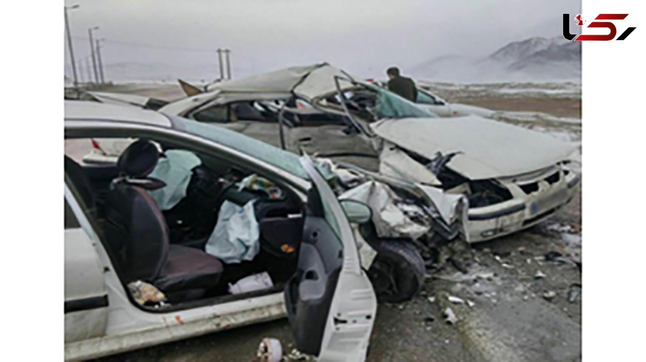 مرگ تلخ راننده زن 206 در جاده همدان + عکس