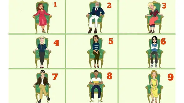 تست :  شما به چه شکلی می نشینید ؟ / خودتان را بشناسید !