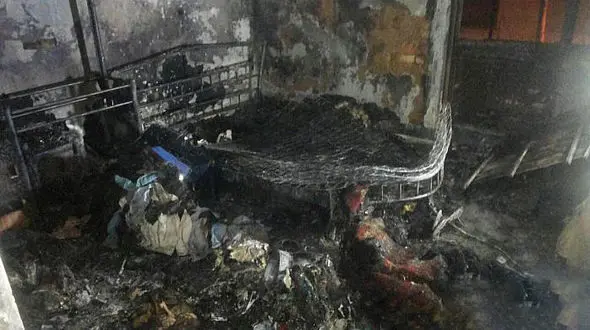 وحشت از یک حادثه در شهرک توحید تهران! / یک خوش شانسی در اوج بدشانسی + تصاویر