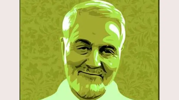  رونمایی از تندیس سردار سلیمانی در مراسم «مرد میدان» + فیلم