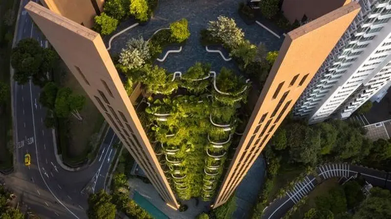 آسمان_خراش نفس_کش در سنگاپور