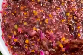 خوشمزه ترین ترشی بادمجون شمالی همینه + فیلم 