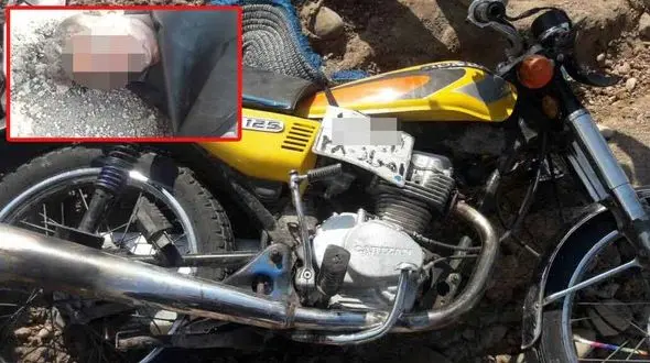 این جوان موتورسوار را می شناسید؟ / معمای عجیب پیدا شدن یک جسد در آبادان +عکس جسد