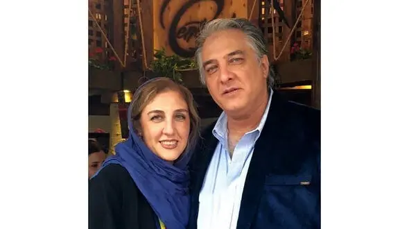 شباهت جالب ایرج نوذری و خواهرش+عکس 