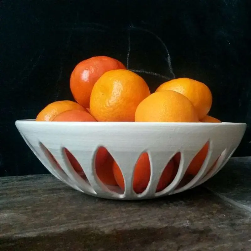 قیمت میوه خوری سرامیکی پایه دار