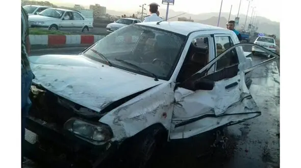 حادثه خونین رانندگی جان مادر و دختر 6 ساله را گرفت+عکس
