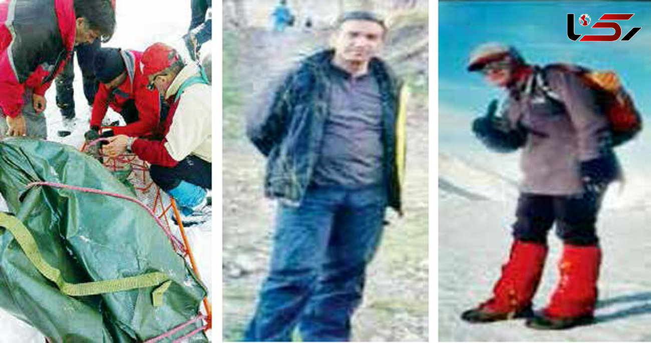 مرگ دلخراش زوج کوهنورد تبریزی در زیر بهمن+عکس