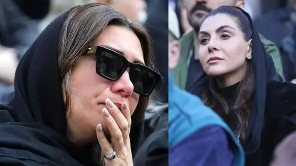 عکس ها / نگاهی به تیپ و استایل بازیگران ایرانی در مراسم تشییع هادی مرزبان/ نیکی مظفری، بهاره رهنما، شیوا مکینیان، فرهاد آئیش و مائده طهماسبی، رها خدایاری، شهره سلطانی، مجید مظفری 
