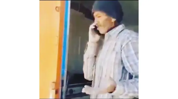 فیلم جنجالی پیرمرد قاطردار در دماوند / مثل بلبل انگلیسی حرف می زند !