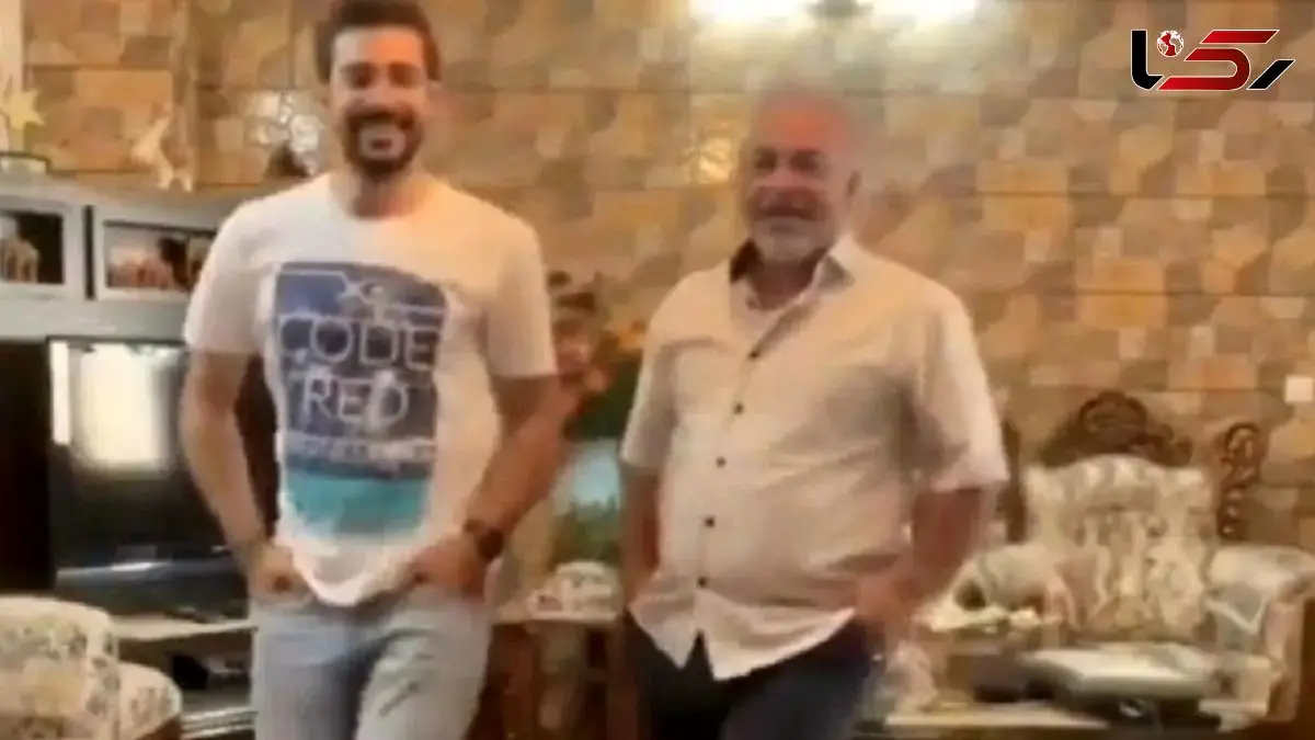 فیلم آواز /  پسره موزیک پلی کرد باباش رقصید خنده اش گرفت پدر محترم پس گردنی زد