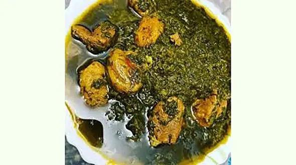 خورش آلو اسفناج + طرز تهیه 