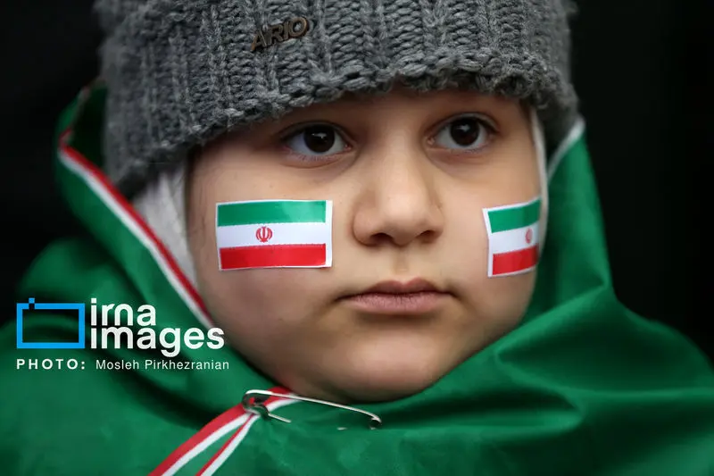 حضور مردم ایران در راهپیماتیی 22 بهمن 1404