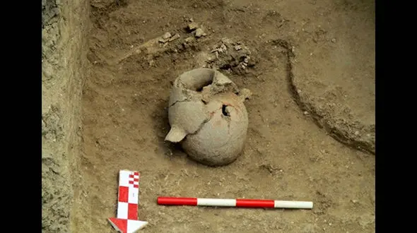  اسکلت عصر آهن در گرگان پیدا شد+ عکس