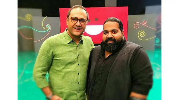 خواننده مشکی پوش امشب در خندوانه + عکس