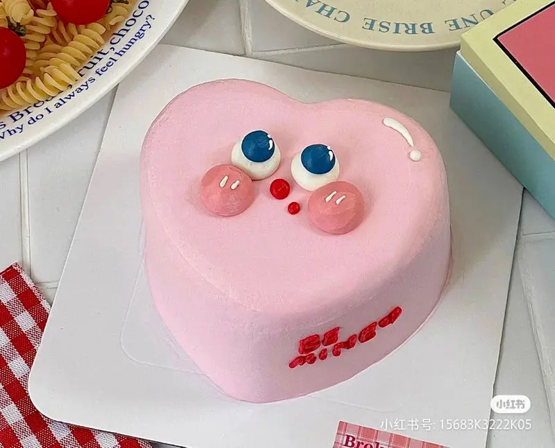 کیک سالگرد ازدواج قلبی