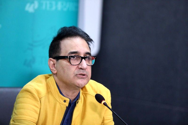 عکس فریدون جیرانی و امیر قادری در نشستی ویژه از جشنواره چهلم تهران