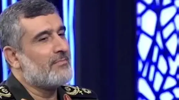 سردار حاجی زاده به شهر‌های موشکی پرداخت + فیلم