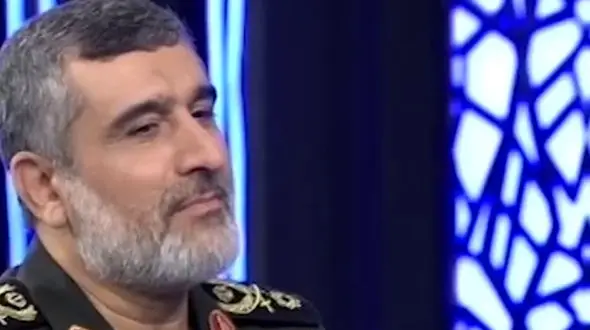 سردار حاجی زاده به شهر‌های موشکی پرداخت + فیلم