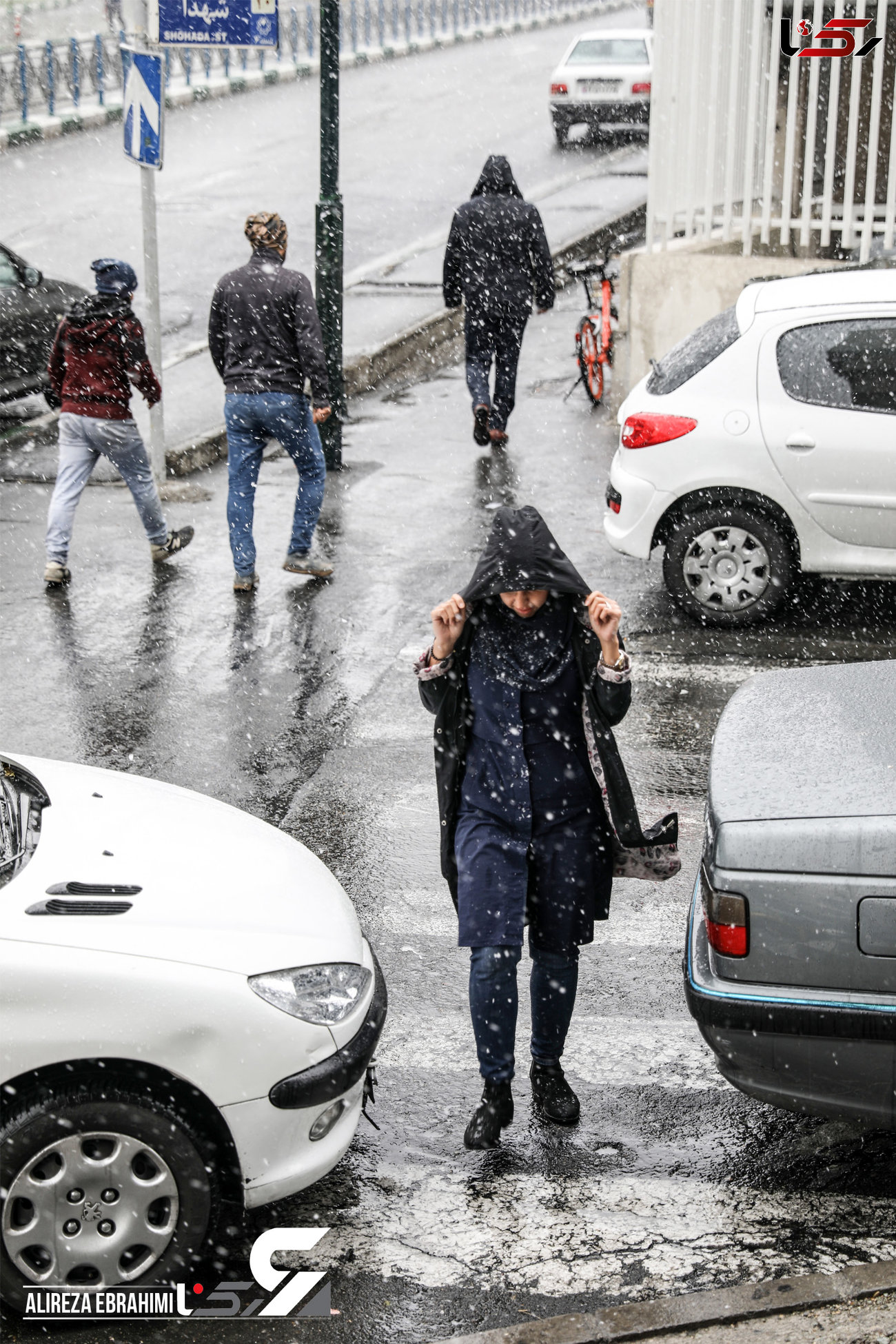 واکنش جالب کاربران به نخستین برف پاییزی در تهران + عکس