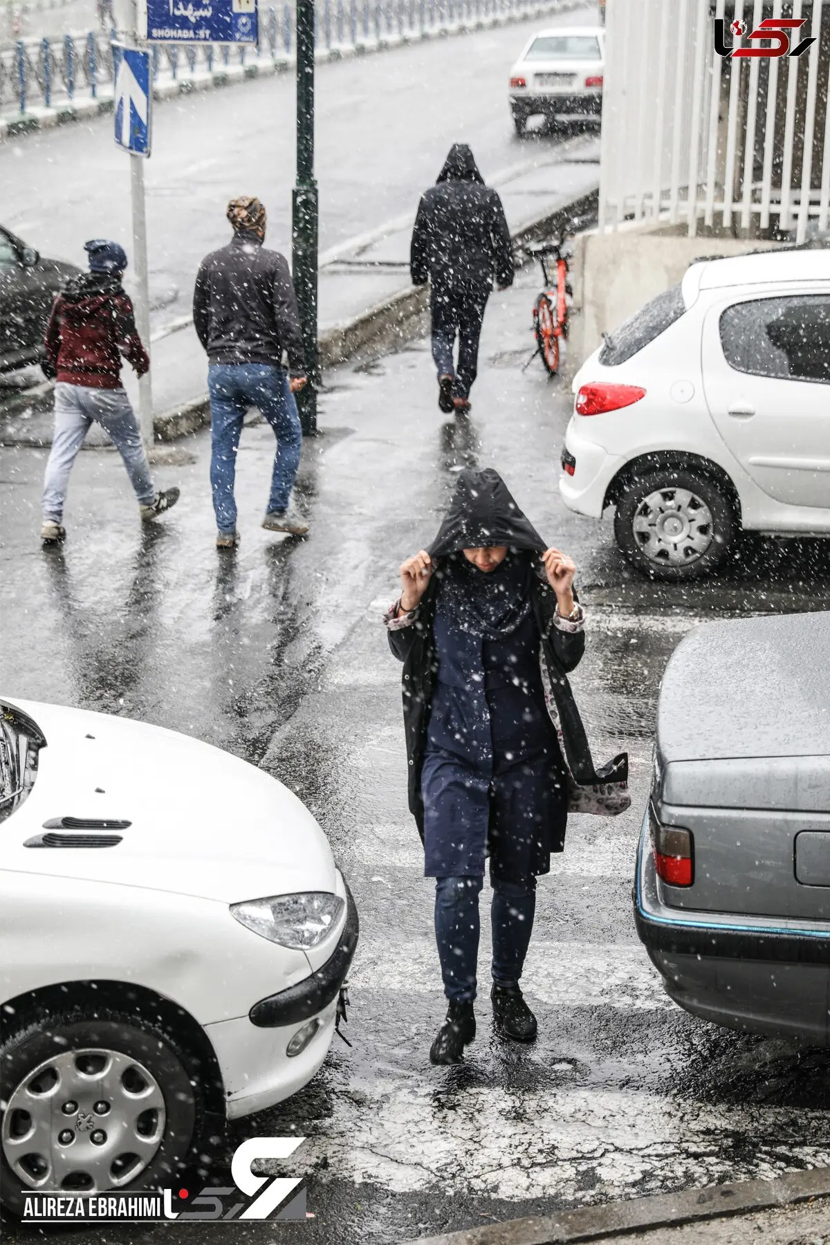 واکنش جالب کاربران به نخستین برف پاییزی در تهران + عکس