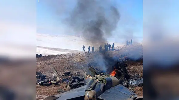 اولین فیلم از محل سقوط هواپیما آموزشی / در همدان رخ داد + عکس و جزئیات