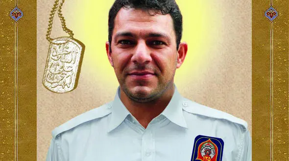 عاشقان حسینی پیکر آتشنشان فداکار تهرانی را تشییع کردند + عکس