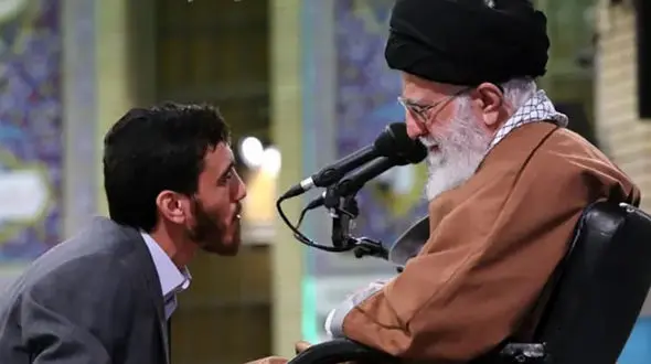 فیلم / اشک و  احساس مهدی رسولی در حضور رهبری انقلاب / آقا جان مادرتون شما بغض نکنید