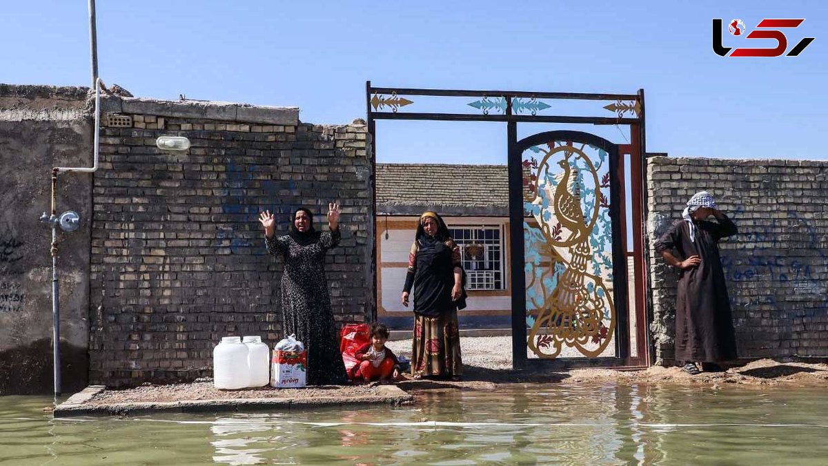 ریزش زمین در بخشی از مرکز شهر اهواز