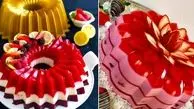 طرز تهیه دسرهای ژله‌ ای پاییزی شگفت‌ انگیز برای پذیرایی‌ های شیک + عکس