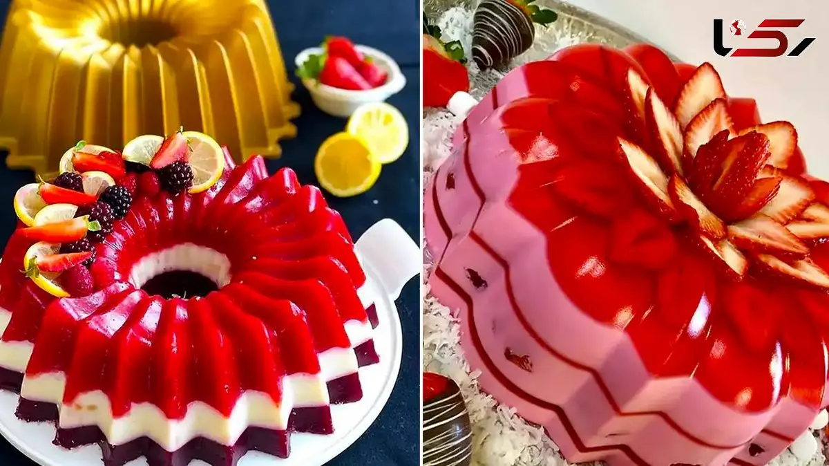 طرز تهیه دسرهای ژله‌ ای پاییزی شگفت‌ انگیز برای پذیرایی‌ های شیک + عکس