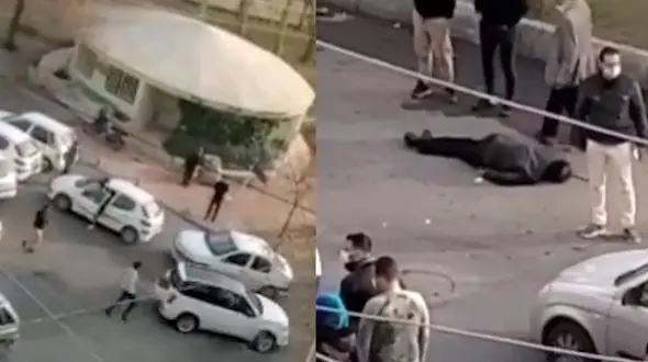 فرار راننده از صحنه فجیع یک تصادف / کرج + فیلم